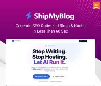 ShipMyBlog: An All-In-One Tool to Create, Publish & Optimize Blogs