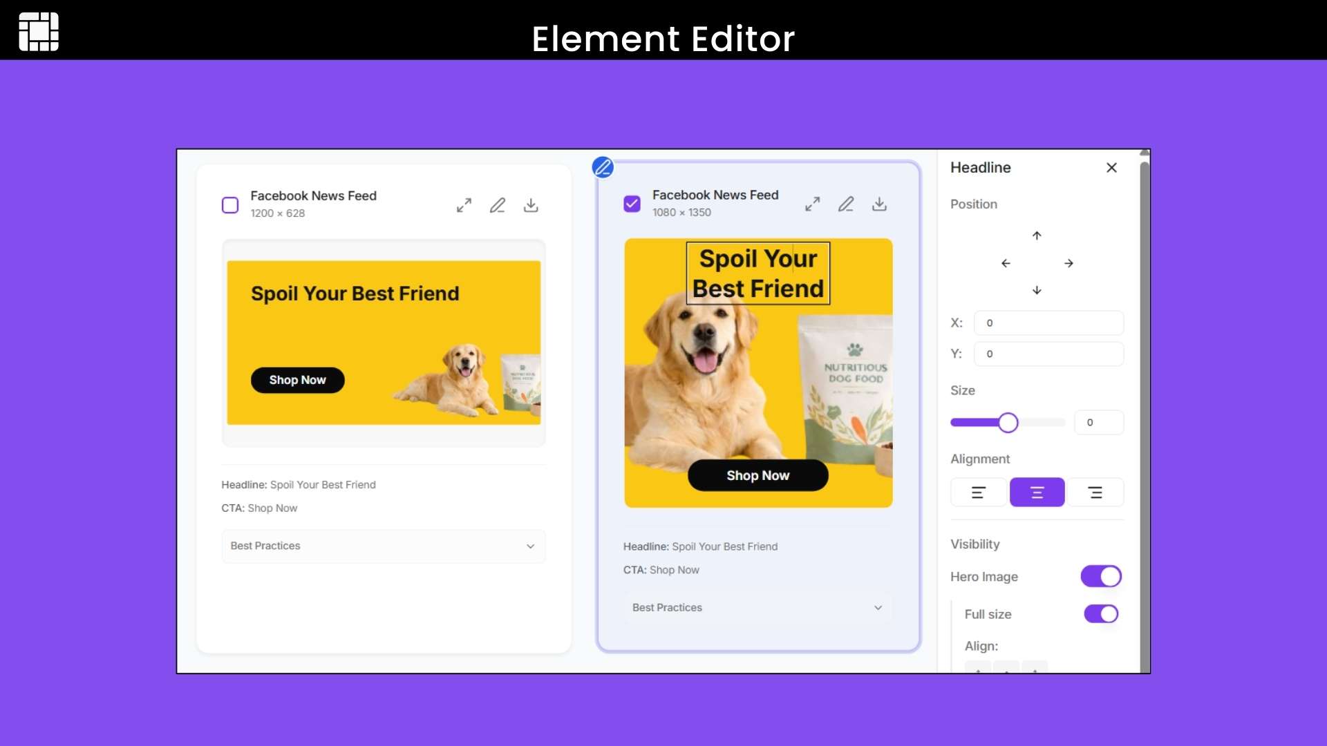 AI advertisement image generator