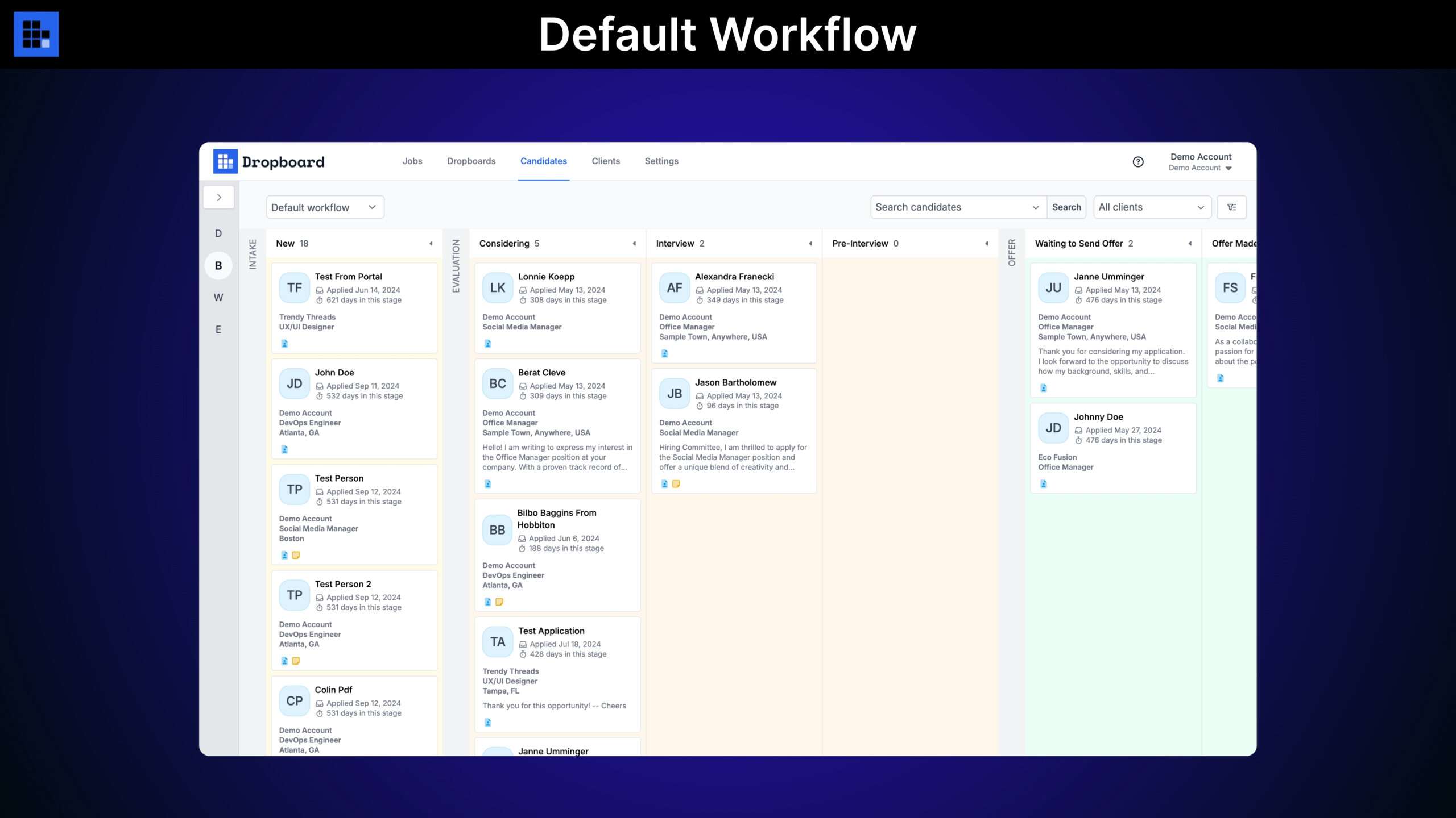 Candidate management software 
