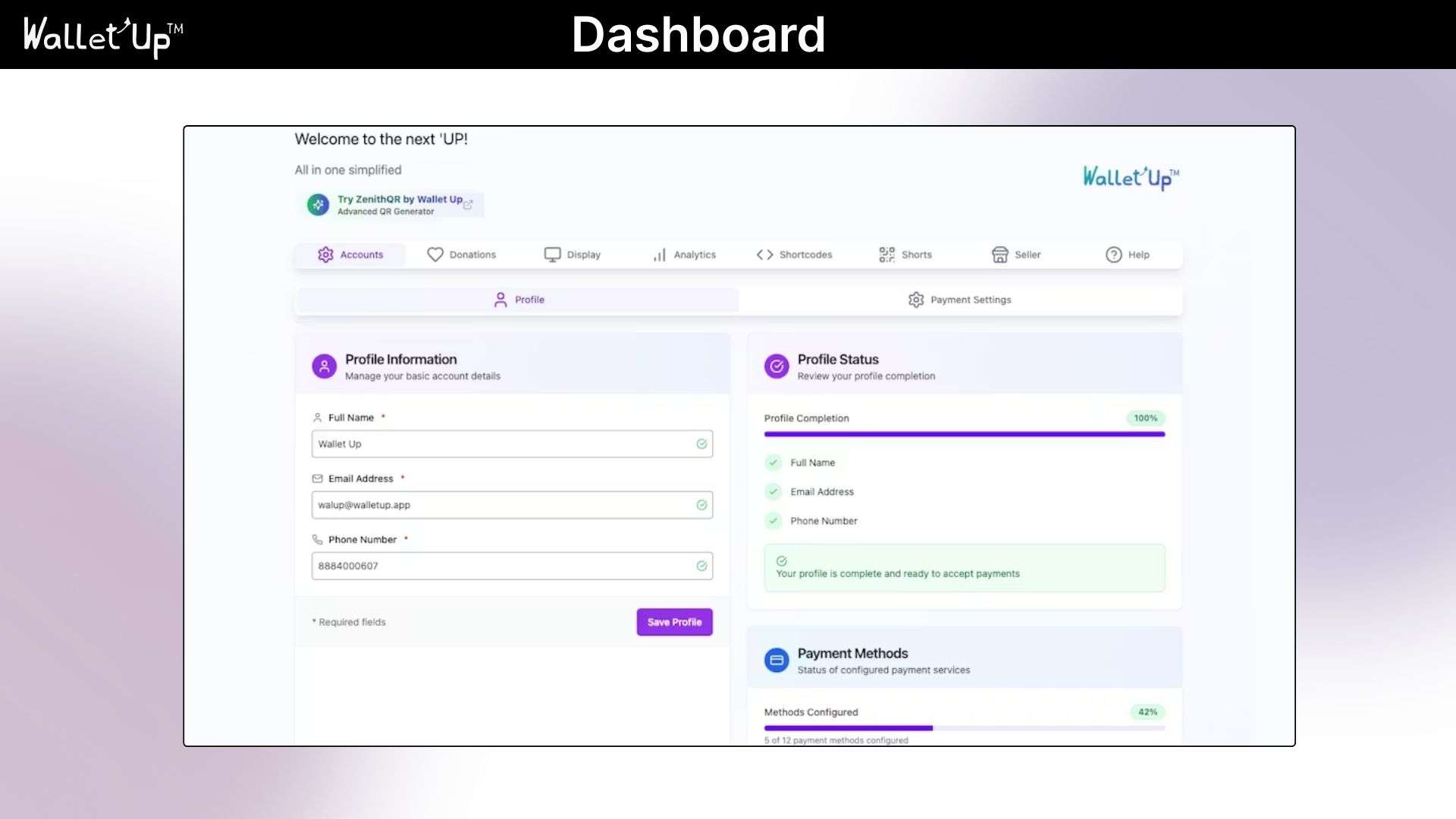 Barcode payment system 