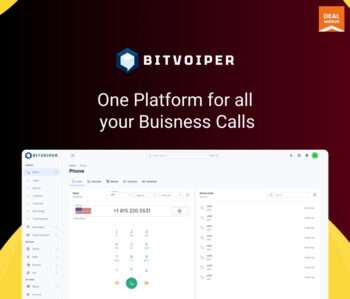 Bitvoiper VoIP phone system for small business dashboard interface