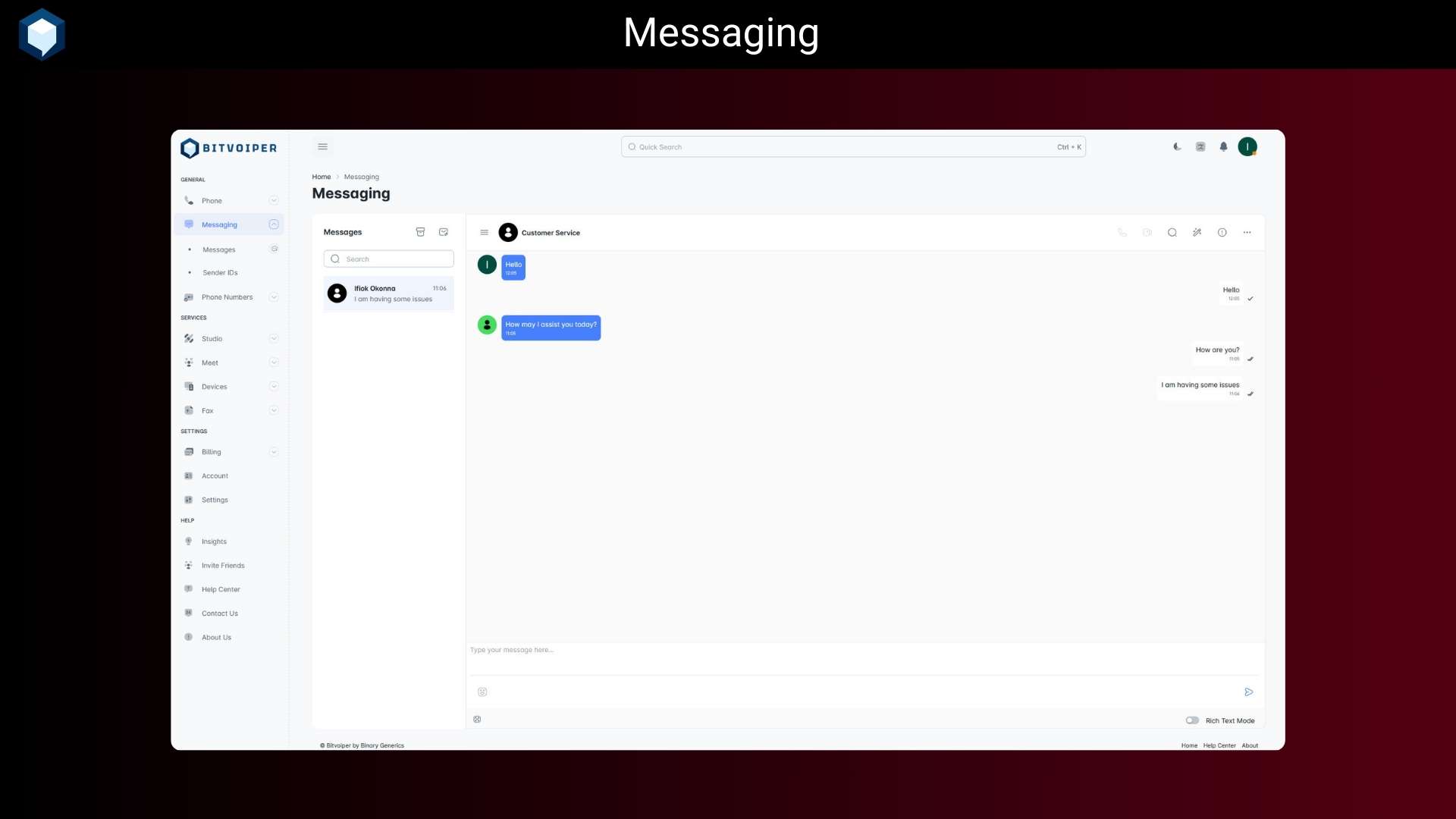 Bitvoiper cloud phone system for business communication and call management