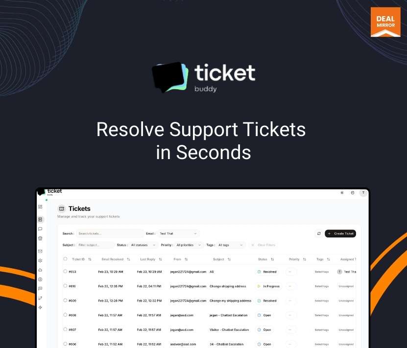 Ticketbuddy: Manage Tickets Smartly with AI