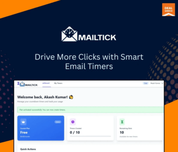 Countdown Timer Tool to Boost Clicks and Conversions | Mailtick