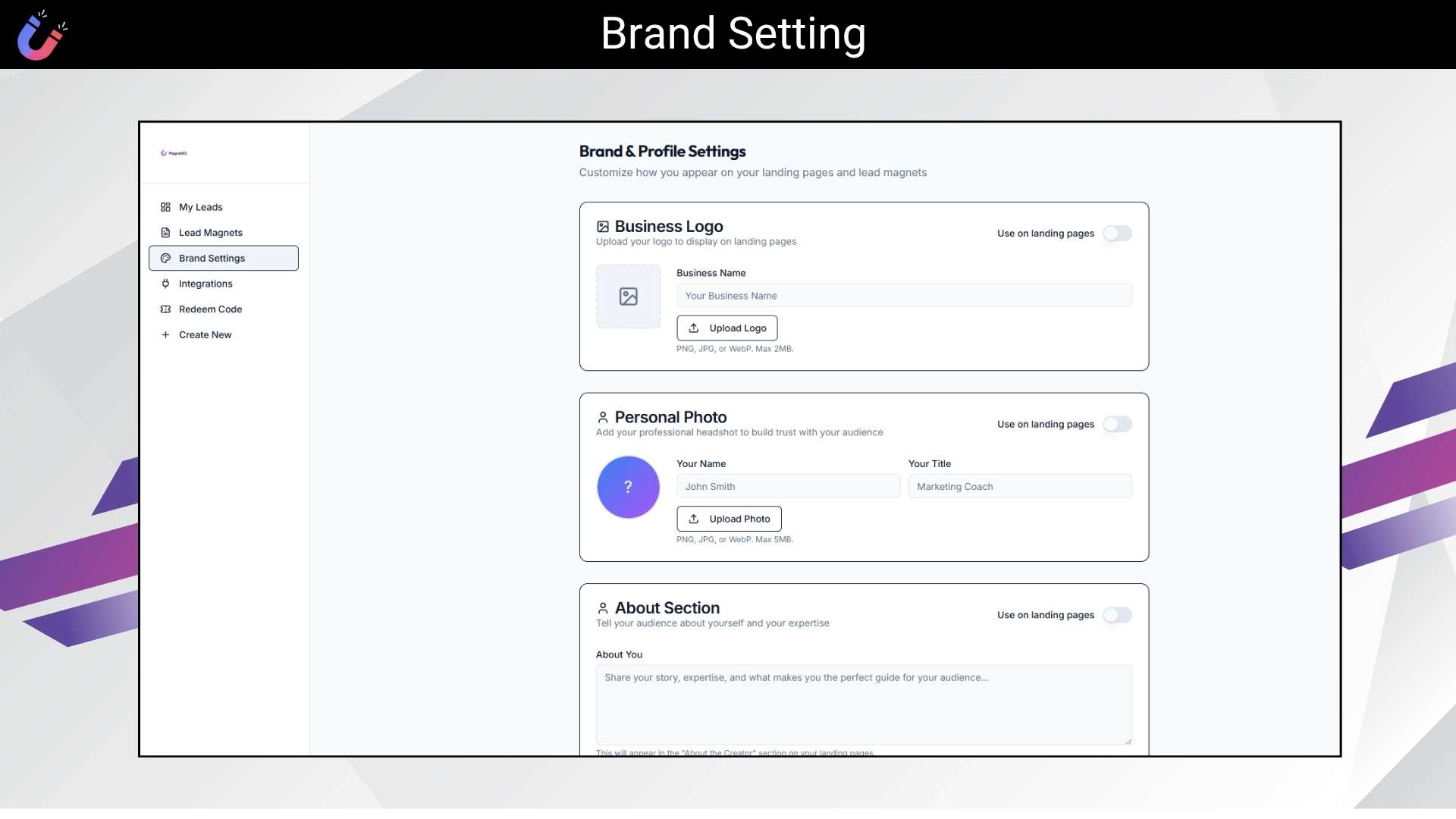 MagnetKits automated email sequence and lead management dashboard