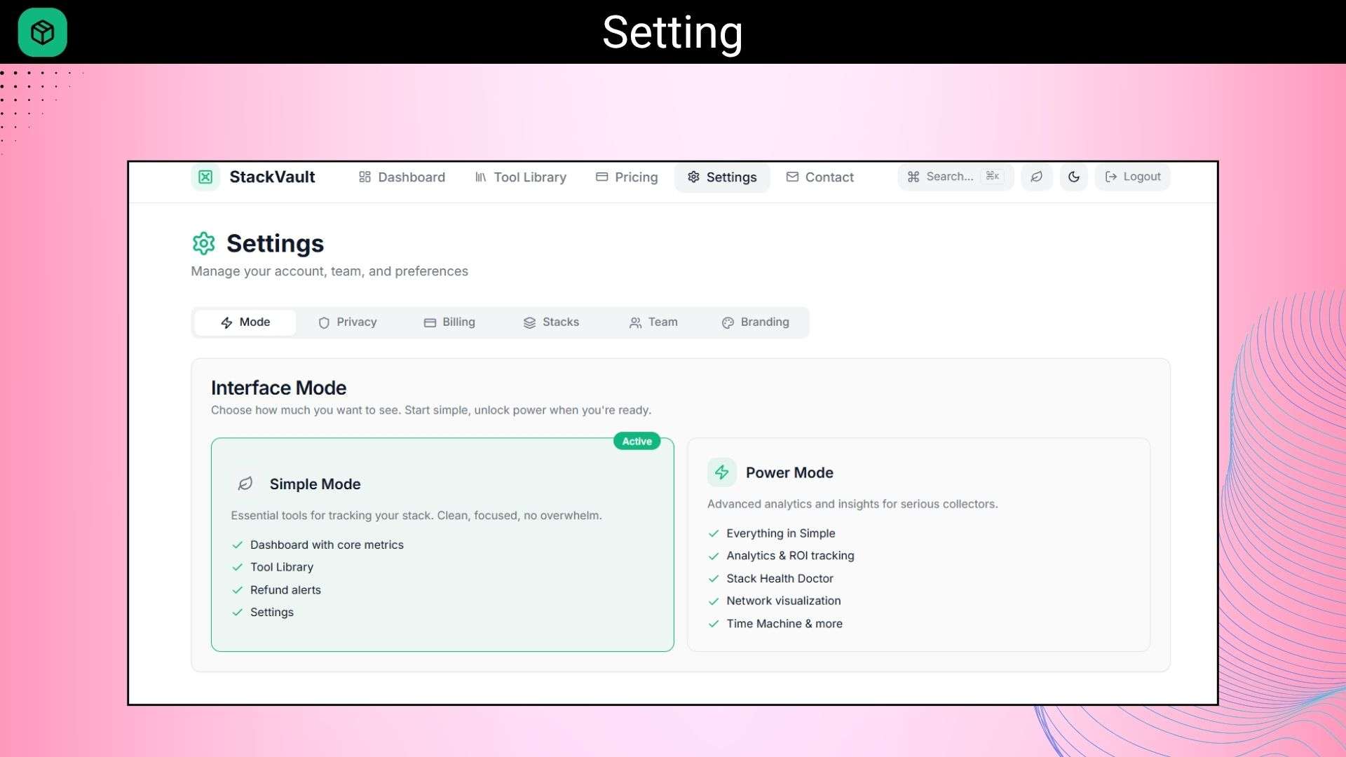 StackVault subscription management system with cost control and refund alerts 