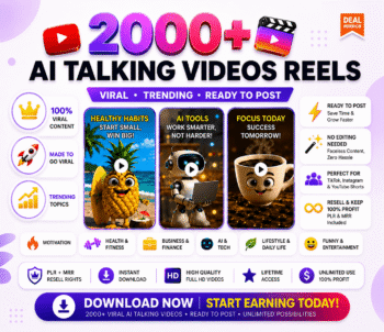 2000+ Viral AI Talking Object Reels Bundle