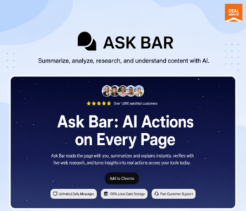 AskBar AI Browser Assistant Chrome Extension for Webpages, PDFs, and Screenshots