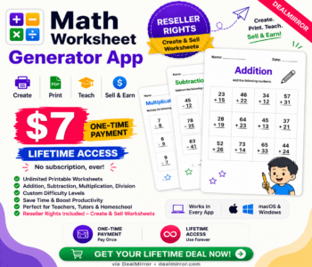 Math Worksheet : Unlimited Worksheets Generator App