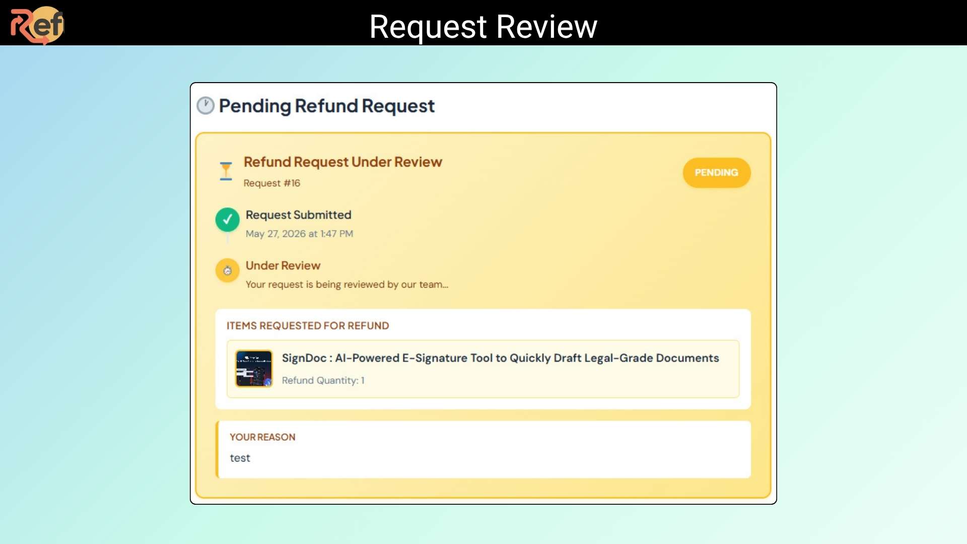 Refund tracking analytics dashboard WooCommerce plugin 