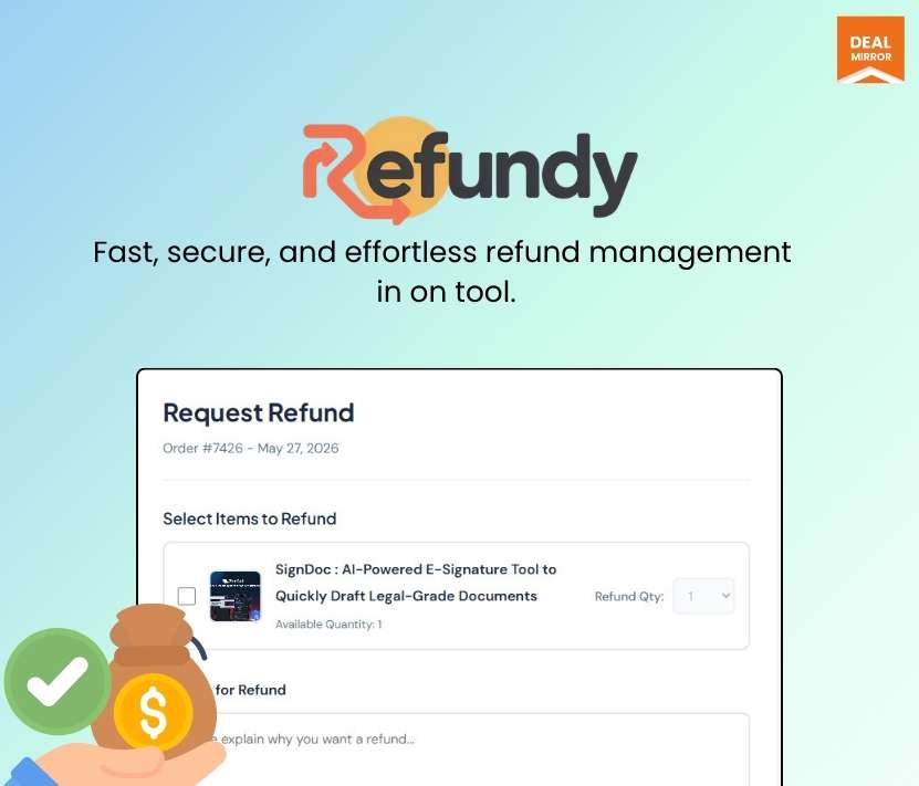 WooCommerce refund plugin dashboard showing refund requests