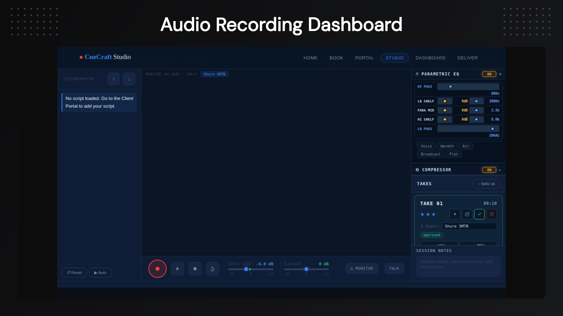 Audio creation software with flexible tools for creators