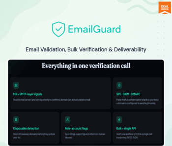 EmailGuard: Email Deliverability Checker & Email Verification API