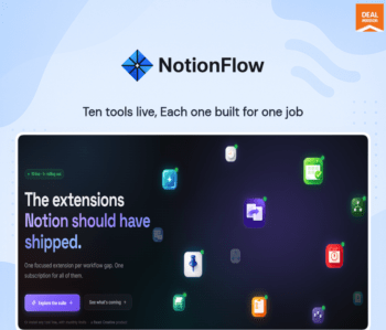 NotionFlow: Your Ultimate Notion Companion