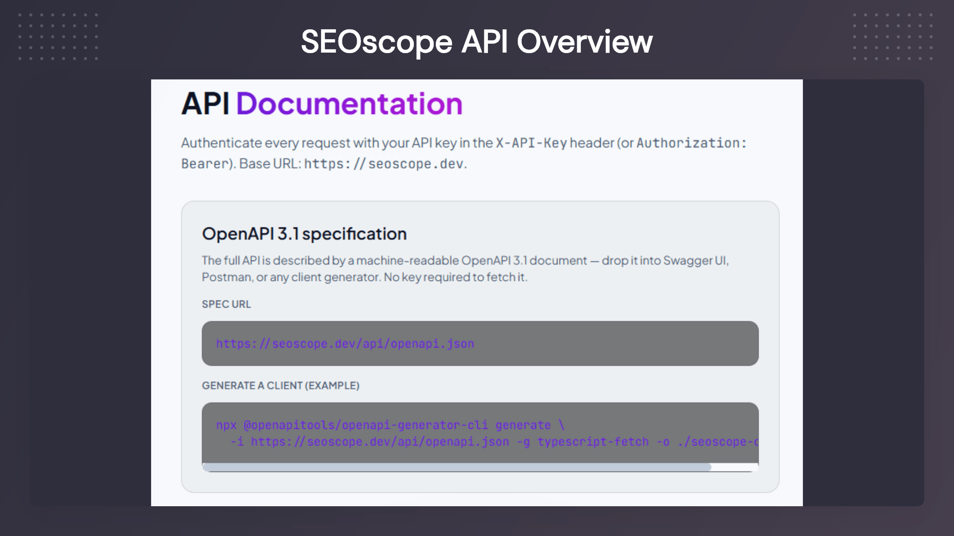Website SEO checker displaying SEO health score, broken links, image ALT analysis, and optimization insights