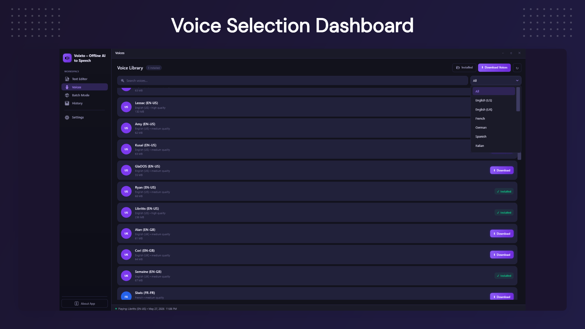Voixto From Script to Voiceover in Minutes