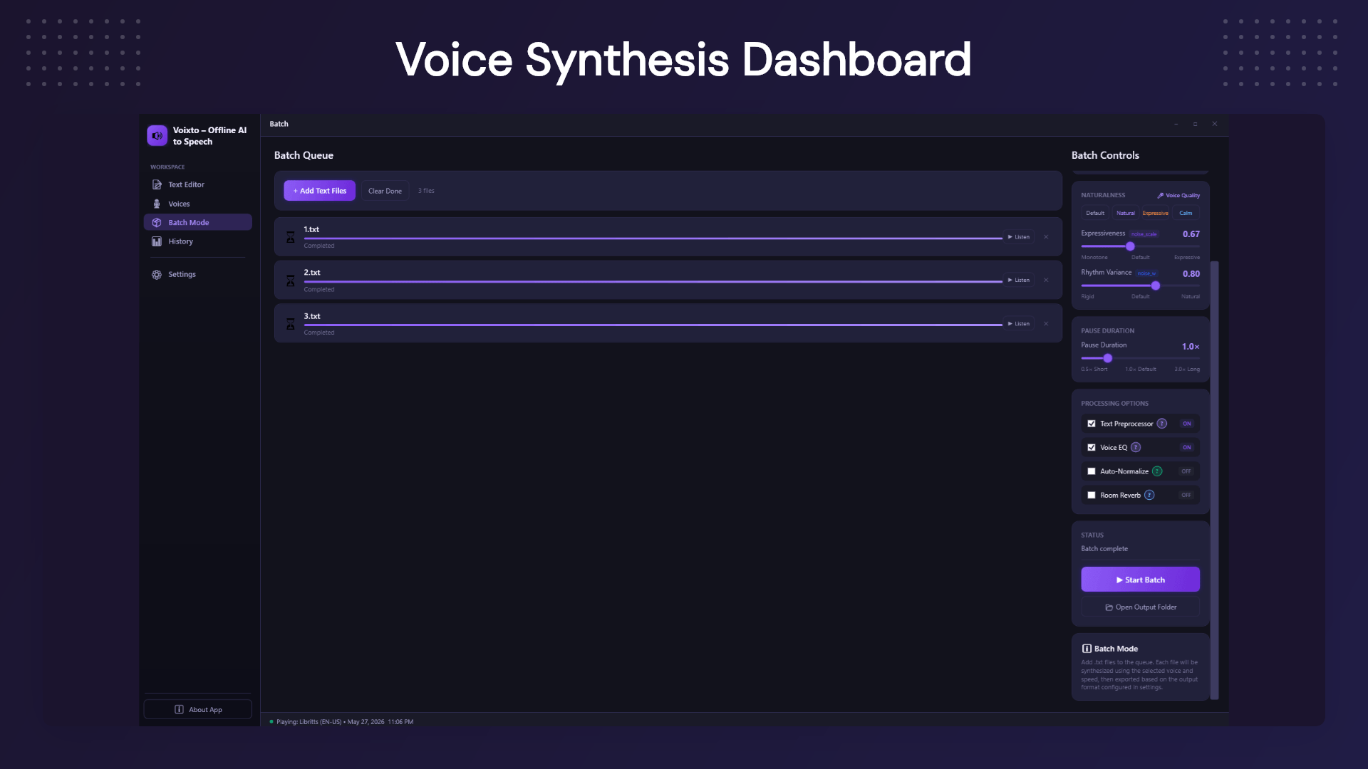 Voixto One Tool for Voiceovers, Audio & More