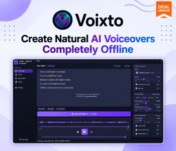 Voixto: Offline AI Text-to-Speech for Windows