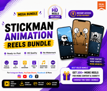 Stickman Animation Reels Bundle