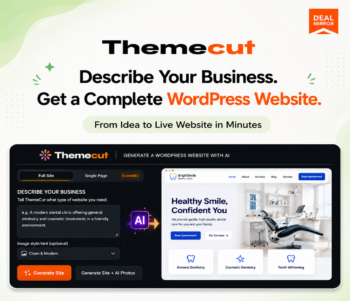 Themecut: Build WordPress Sites From One Prompt
