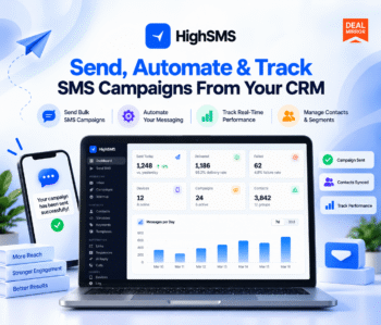 HighSMS GoHighLevel SMS integration dashboard for CRM messaging