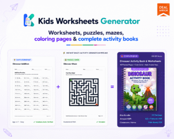 Kids Worksheets Generator: Create Kids Worksheets & Activity Books