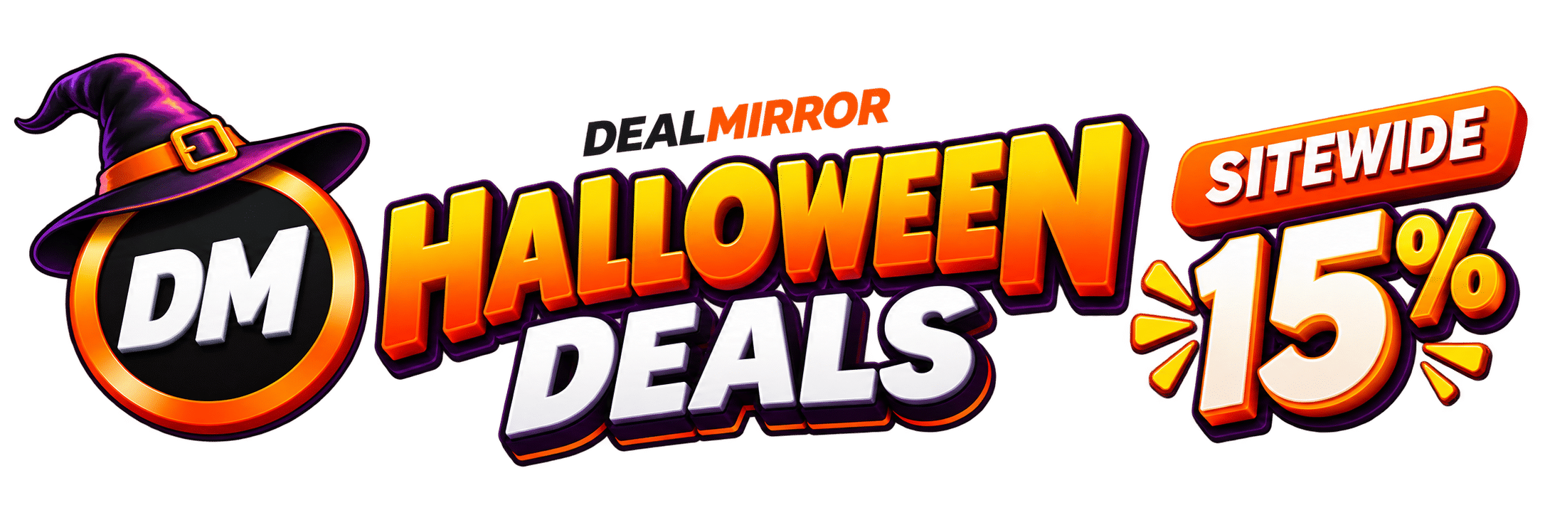 DealMirror Halloween Deals Sitewide 15% Off